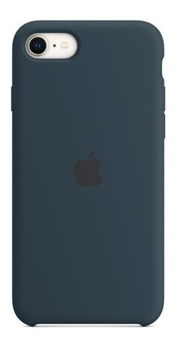 Funda Apple iPhone SE Silicona Abyss Blue