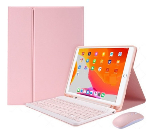 Funda Con Teclado Con Ratón Para iPad Air 4 10.9 2020 Ñ