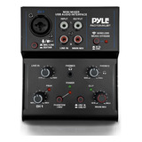 Pyle Professional Wireless Dj Audio Mixer - 2-channel Blu Aa