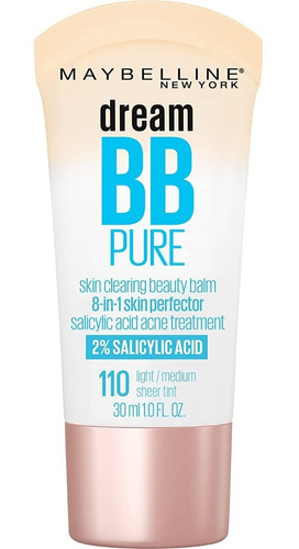  Maybelline Dream  Bb Pure Cream 8 En 1 (30ml)