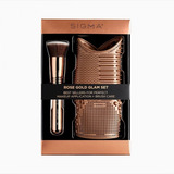Sigma Rose Gold Glam Set, Brocha+ Brush Care  100% Original