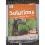 Solutions 2nd Edition. Upper - Interm Student Book. Oxford