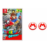 Super Mario Odyssey + 2 Grips Nintendo Switch Nuevo