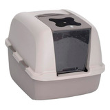 Litera Catit Jumbo Cat Pan Gatos Baño Cerrado Con Filtro 