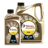 Kit X 5 Litros De Aceite Total Quartz 9000 Energy 5w-40