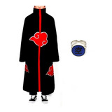 Kit Manto Akatsuki Fantasia Cosplay Anel Orochimaru M34