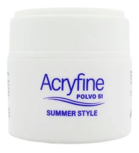 Polimero Polvo Acrilico Ultrablanco Acryfine Acrilab Lefemme