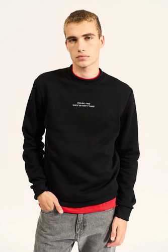 Buzo Hombre Billabong Letters Crew