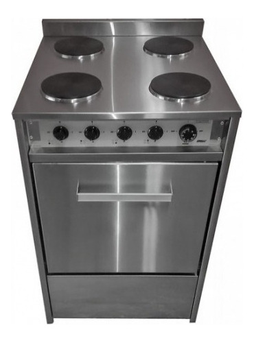 Cocina Semi Industrial Electrica 4 Hornallas Horno Speedy