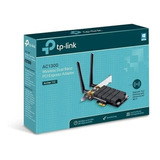 Adaptador Pci-e Sem Fio Wi-fi Ac1300 Archer T6e Dual Band