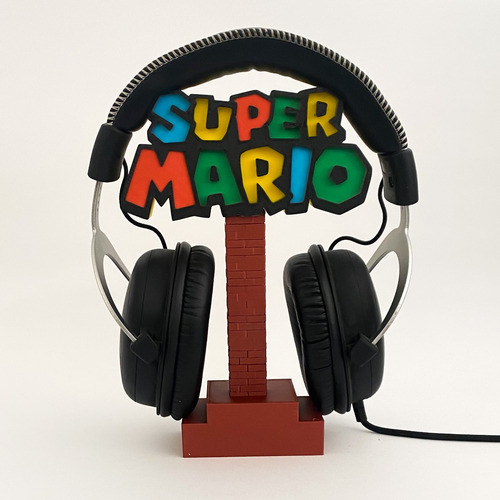 Soporte Para Audífonos Super Mario