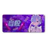 Mousepad Xxl 80x30cm Cod.329 Chicas Anime Rezero