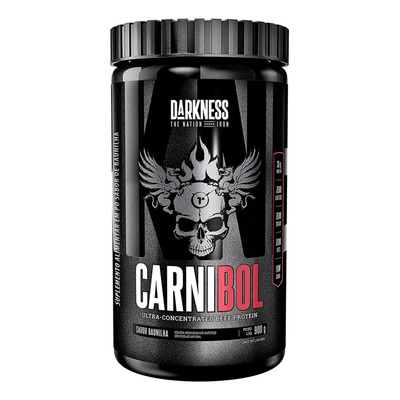 Whey Proteína de Carne Carnibol Baunilha 900g Darkness | Frete grátis