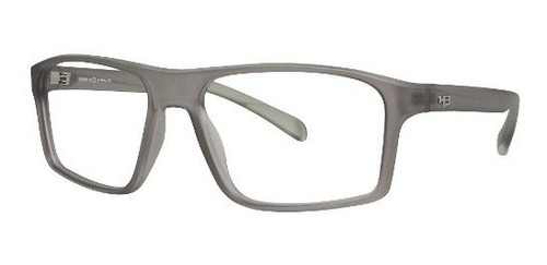 Armação Oculos Grau Hb Polytech 0001 Matte Fade Invert Onyx