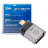 Adaptador Conversor Usb Vga Tipo C Macbook Dell Samsung Nf