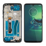 Tela Frontal Compativel Moto G8 Plus Xt2019 C/ Aro Oled Orig