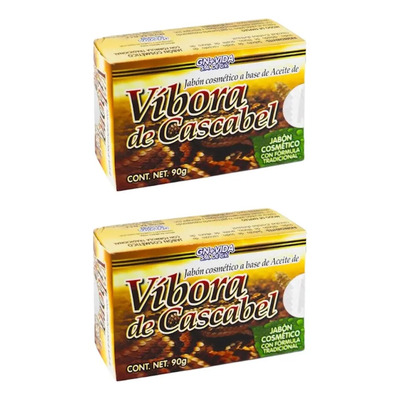 Gn+vida - Jabon De Vibora De Cascabel Pack Con 2 Piezas | Meses sin interés