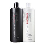 Kit Sebastian Penetraitt Shampoo 1l + Condicionador 1l