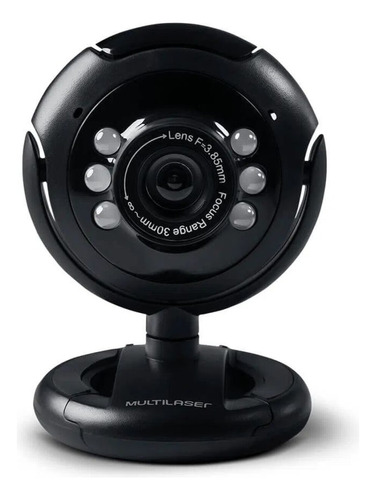 Webcam Plug E Play 16mp Wc045 Multilaser Novo