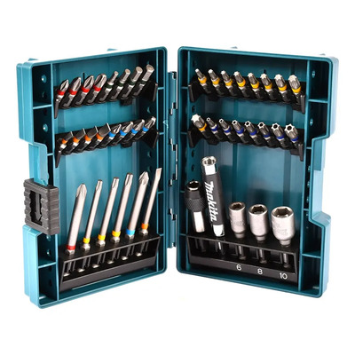 Kit 43 Puntas Y Dados Magnético Makita B55697 P\u002Fatornillador | Envío gratis