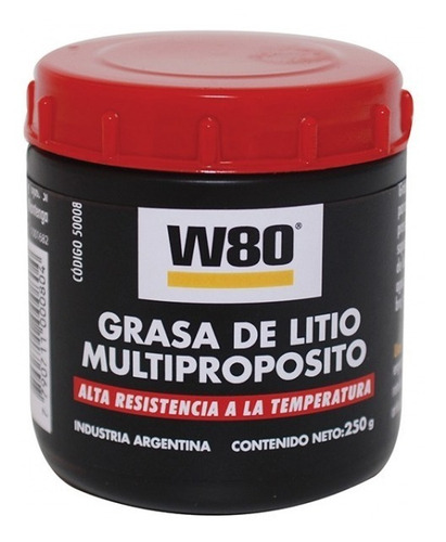W80 Grasa Multiproposito Litio 250g Jcb 46500081
