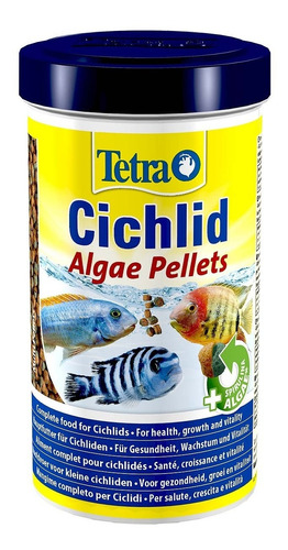 Alimento Tetra Cichlid Algae Pellets 165g Con Spirulina