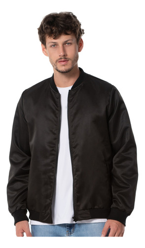 Jaqueta Bomber Masculino Nylon Com Forro