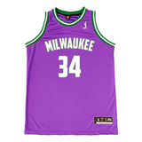 Regata Basquete Masculina M10 Slam Milwaukee