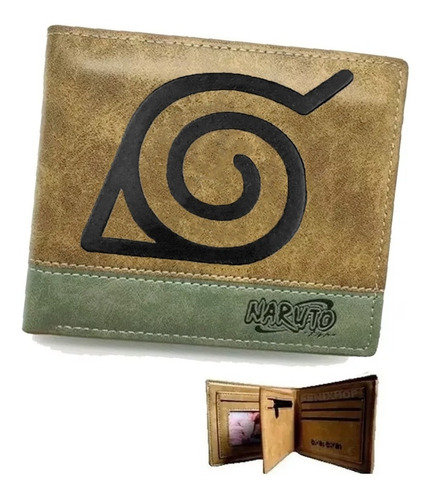 Cartera Naruto Envio Gratis Con Monedero Billetera Sharingan