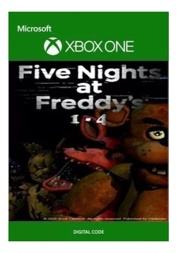 Five Nights At Freddy's: Serie Original Codigo Xbox