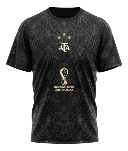 Camiseta Argentina Tribal Black