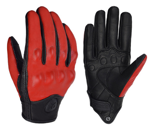 Guantes Anticaída Para Moto, Guantes De Piel Para Conducir,