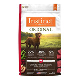 Instinct Original Perro Adulto Todos Tamaños - Carne -20 Lb 