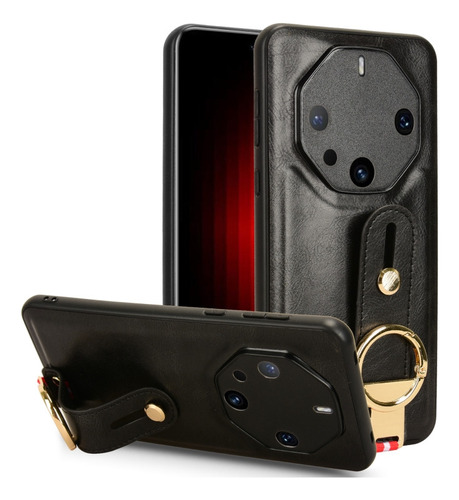 Funda De Piel Con Correa Para Mate 60 Rs Ultimate [u]