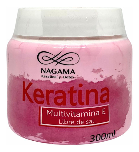 Keratina Multivitamina E Libre De Sal Nagama + Envió Gratis