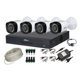 Cctv Kit Dahua Pro 4k 8mp Dvr 4ch  + 4cam Tienda9cl 