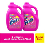 Vanish Desmanchador Liquido Rosa X 2 U - L a $18070