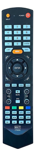 Controle Compatível Com Tv Semp Toshiba Sti Ct-6390 Lc4051fd