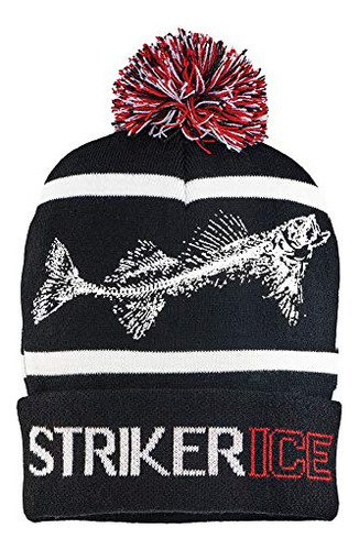 Ice Unisex Fishing Cold Weather Fossil Pom Hat, Osfa, B...