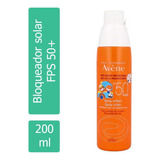 Avéne Bloqueador Solar Fps 50 Frasco Spray Con 200 Ml