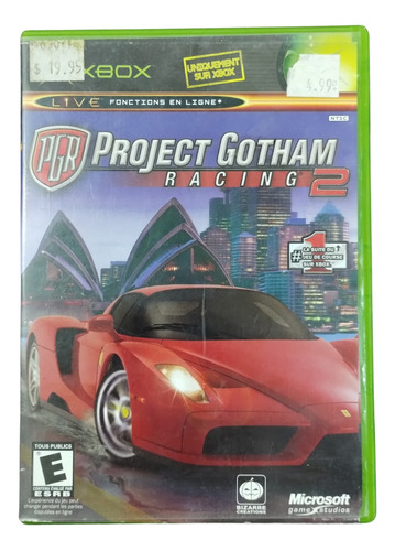 Project Gotham Racing 2 Juego Original Xbox Clasica