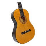 Guitarra Clásica Española M09 Marron Mate Tapa Aros De Cedro
