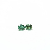 Alexandrita  Par  Natural! 5.0mm X 4.0mm, 0,84 Quilates!