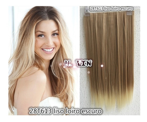 Cabelo Tic Tac Cor Loiro Dourado Platinado Perola 24t613 Mec