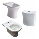 Combo Ferrum Varese Inodoro Largo Deposito Dual Bidet 3 Cuot