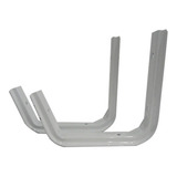 Mensula Soporte Gancho Hook Par Sc Metalurgica Color Blanco