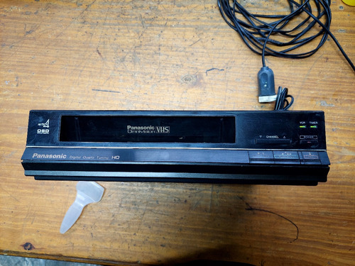 Panasonic Omnivision Video Cassette Recorder Funcionando