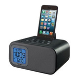 Ihome Bluetooth Cabecera Alarma Dual Reloj (negro)