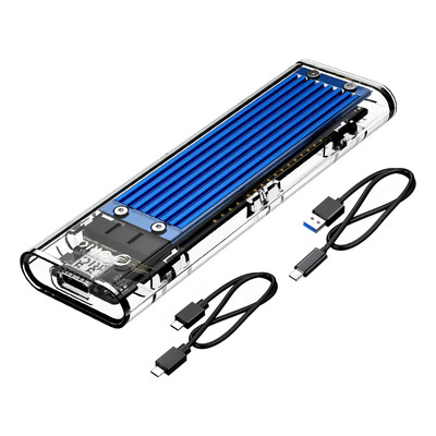 Gabinete Carcasa Disco Duro M.2 Nvme Orico Tcm2 Color Azul