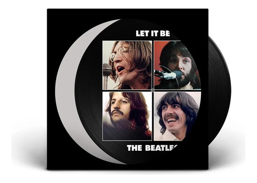 Vinil Lp The Beatles - Let It Be, Picture Disc(novo Lacrado)